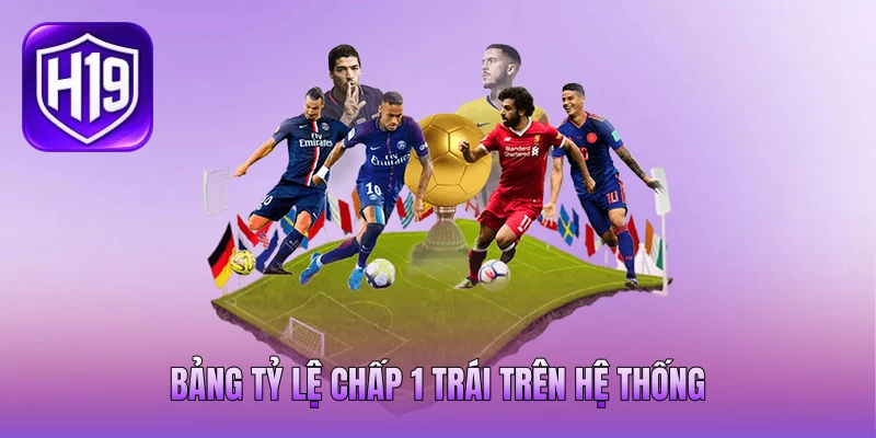 Bảng tỷ lệ chấp 1 trái trên hệ thống Bảng tỷ lệ chấp 1 trái trên hệ thống