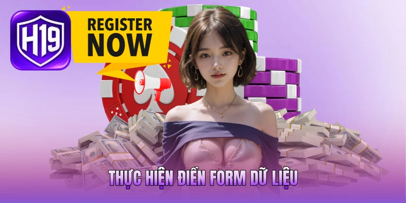 Thực hiện điền form dữ liệu Thực hiện điền form dữ liệu