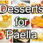 Best desserts for paella